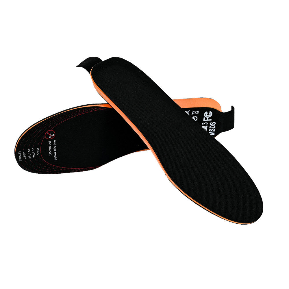 Restez au chaud - Semelle chauffante rechargeable avec télécommande Batterie incluse