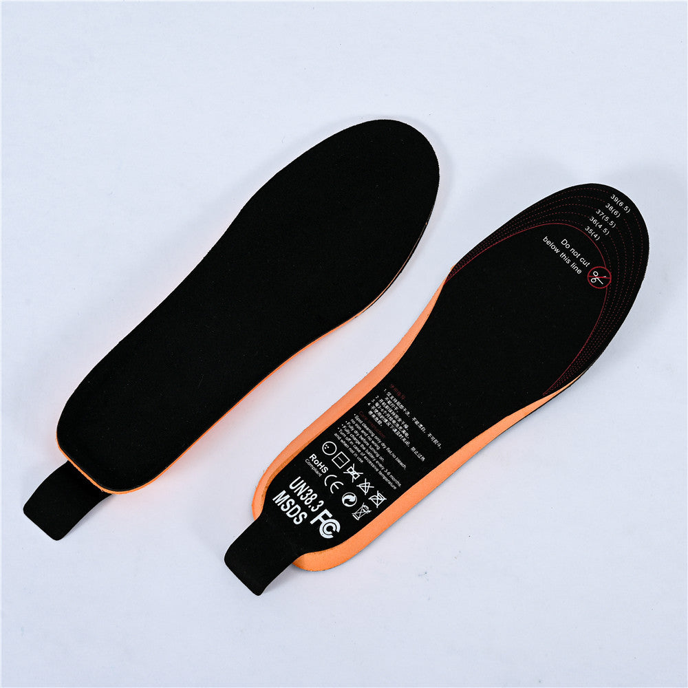 Restez au chaud - Semelle chauffante rechargeable avec télécommande Batterie incluse