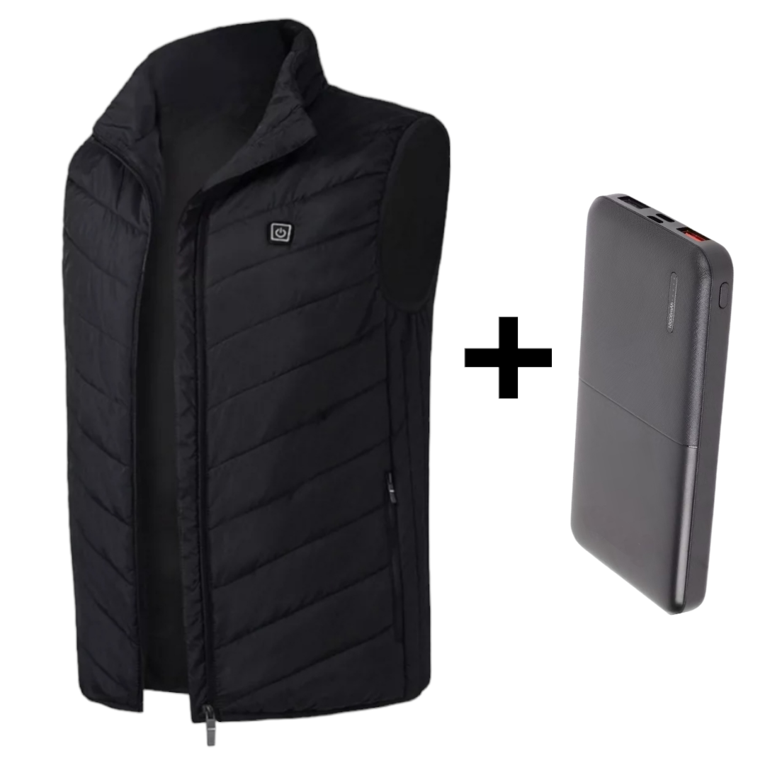 Restez au chaud - Vêtements chauffants veste chauffante gilet chauffant noir