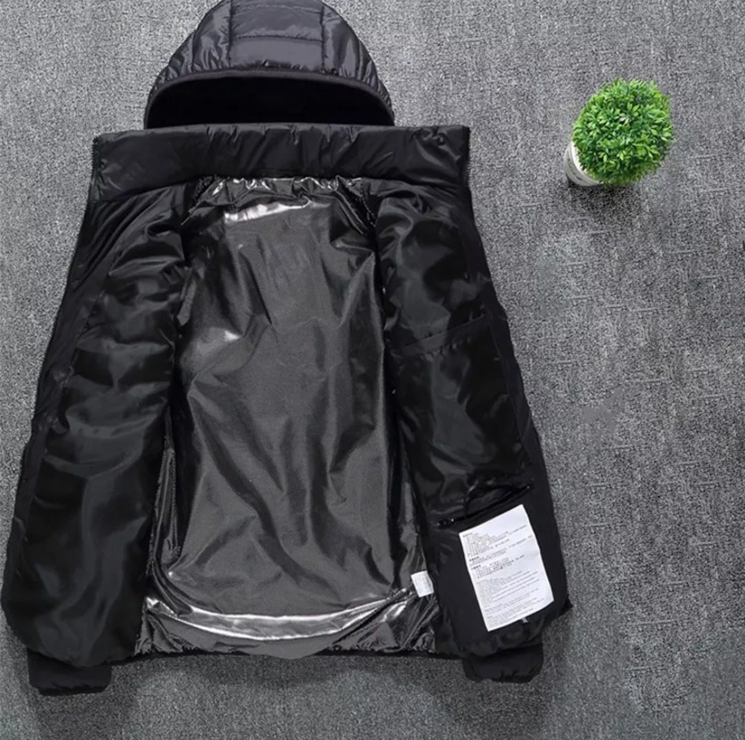 Restez au chaud - Vêtement chauffant veste chauffante doudoune chauffante double bouton