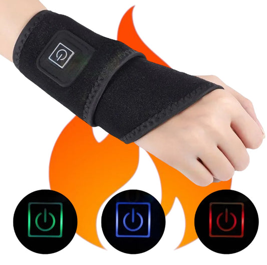 Attelle chauffante électrique pour poignet