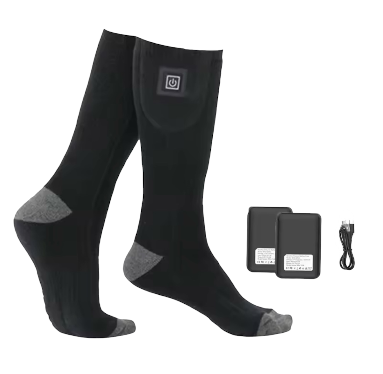 Chaussette chauffante demi mollet