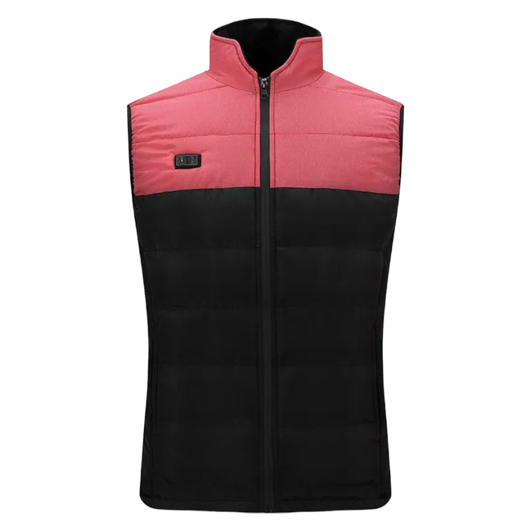 Restez au chaud - Gilet chauffant rose Veste chauffante polaire travaux d'extérieur femme