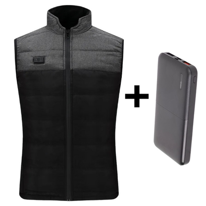Restez au chaud - Gilet chauffant Veste chauffante polaire travaux d'extérieur homme