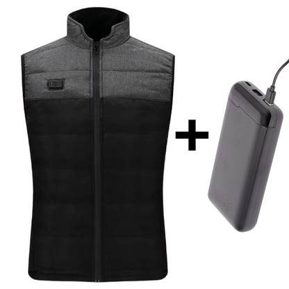 Restez au chaud - Gilet chauffant Veste chauffante polaire travaux d'extérieur homme