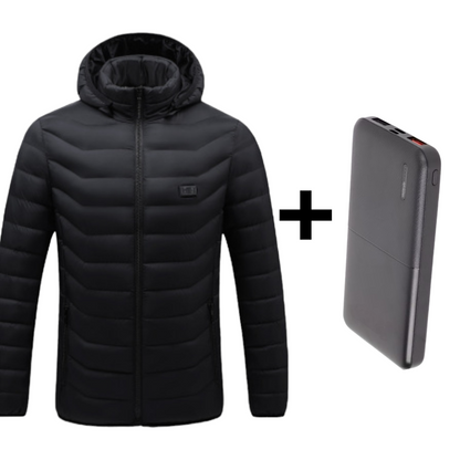 Restez au chaud - Vêtement chauffant veste chauffante doudoune chauffante double bouton