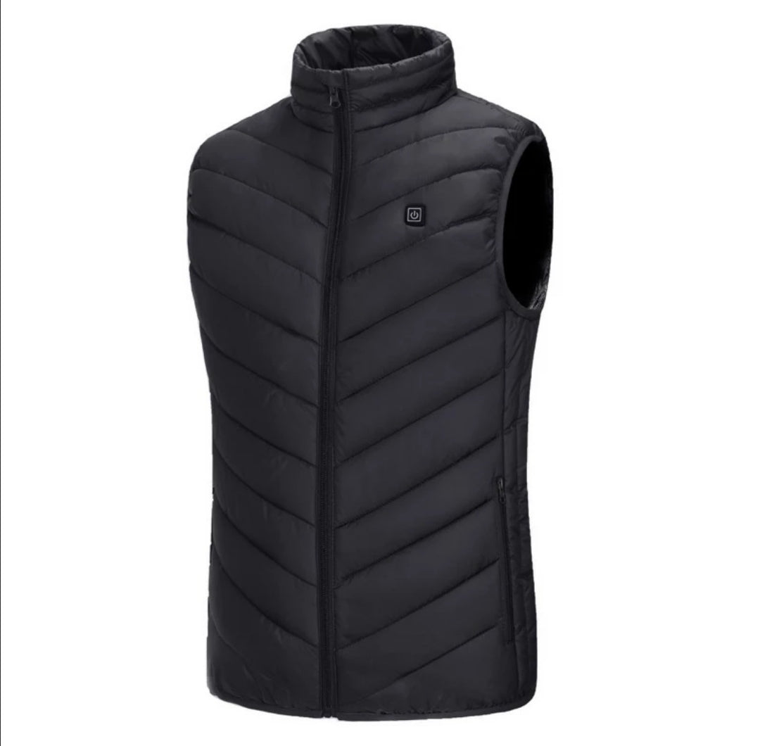 Restez au chaud - Vêtements chauffants veste chauffante gilet chauffant noir 