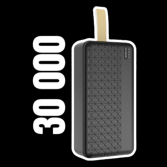Restez au chaud - Batterie externe 30 000 mAh 2 port USB  longue autonomie